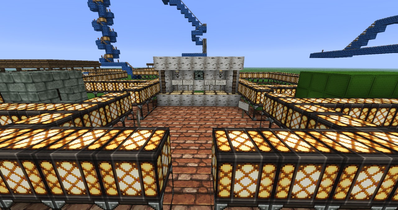 Notch Berry Farm Amusement Park Minecraft Map